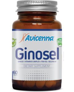 Buy Avicenna Ginosel (ginkgo biloba, selenium, omega-3 and complex B) -60 - capsules | Florida Online Pharmacy | https://florida.buy-pharm.com