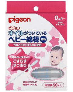 Buy Baby cotton swabs with oil impregnation PIGEON from birth | Florida Online Pharmacy | https://florida.buy-pharm.com