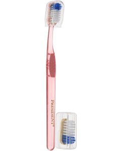 Buy President toothbrush 'Gold', medium, includes an additional replaceable head, color: gold, pink | Florida Online Pharmacy | https://florida.buy-pharm.com