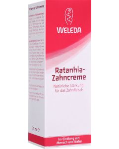Buy Weleda Toothpaste 'Ratania', vegetable, 75 ml | Florida Online Pharmacy | https://florida.buy-pharm.com