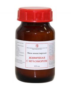 Buy Zhivichnaya with fly agaric Monastery ointment, 100 ml | Florida Online Pharmacy | https://florida.buy-pharm.com