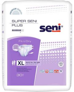 Buy Seni 'Super Seni Plus' diapers for adults, size 4 (130-170 cm), 30 pcs. | Florida Online Pharmacy | https://florida.buy-pharm.com