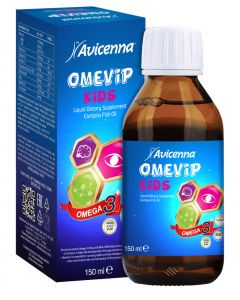 Buy Avicenna (OmeVip Kids) Syrup for children with Omega-3 and vitamins, mango and vanilla flavor - 150 ml | Florida Online Pharmacy | https://florida.buy-pharm.com