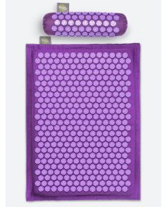 Buy Massage acupuncture set: mat + roller + Relaxmat backpack, purple. Promotes relaxation and relief from back pain and headaches. Made in Russia. | Florida Online Pharmacy | https://florida.buy-pharm.com