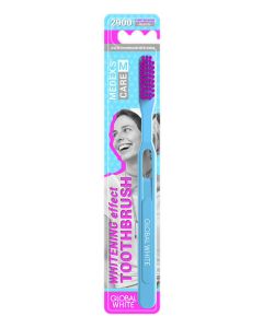 Buy Toothbrush GLOBAL WHITE medium 2 pcs, mix color | Florida Online Pharmacy | https://florida.buy-pharm.com
