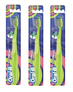 Buy ORAL-B Neon Fresh 40 (soft) Toothbrush / SET 3 pcs | Florida Online Pharmacy | https://florida.buy-pharm.com