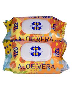 Buy Meule baby wet wipes 2 packs of 120 pcs. | Florida Online Pharmacy | https://florida.buy-pharm.com
