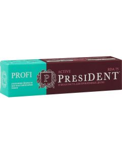 Buy Toothpaste PresiDENT Profi Active, 75 RDA, 50 ml | Florida Online Pharmacy | https://florida.buy-pharm.com