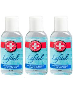 Buy Gel antiseptic for hands LAFITEL 50ml (3pcs) | Florida Online Pharmacy | https://florida.buy-pharm.com
