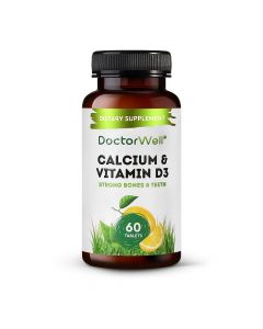 Buy DoctorWell Chewable vitamins for children with calcium and vitamin D3, 60 pcs | Florida Online Pharmacy | https://florida.buy-pharm.com