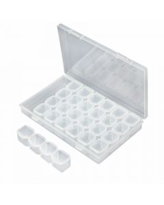 Buy Pill box, white, 28 cells | Florida Online Pharmacy | https://florida.buy-pharm.com