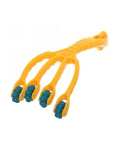 Buy Roller massager 'Octopus', yellow, 19 x 7.5 cm | Florida Online Pharmacy | https://florida.buy-pharm.com