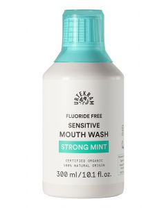Buy Urtekram Organic Mouthwash with Strong Mint Scent for Sensitive Teeth 300 ml | Florida Online Pharmacy | https://florida.buy-pharm.com