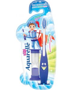 Buy AQUARELLE KIDS Children's toothbrush BLUE with an hourglass for children over 3 years old | Florida Online Pharmacy | https://florida.buy-pharm.com