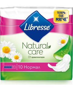 Buy Libresse Natural Care Ultra Normal sanitary pads, 10 pcs | Florida Online Pharmacy | https://florida.buy-pharm.com
