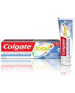 Buy Colgate Toothpaste' Total 12 Professional Cleaning ', complex, antibacterial, 75 ml | Florida Online Pharmacy | https://florida.buy-pharm.com