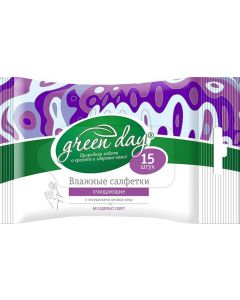 Buy Greenday Wet wipes Wild berries, 15 pcs | Florida Online Pharmacy | https://florida.buy-pharm.com