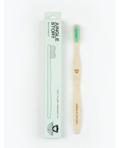 Buy Jungle Story Bamboo Toothbrush Green | Florida Online Pharmacy | https://florida.buy-pharm.com
