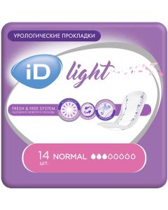 Buy iD Light Normal Urological Pads, 14 pcs | Florida Online Pharmacy | https://florida.buy-pharm.com