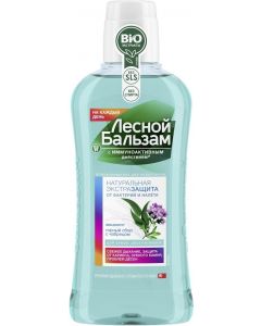 Buy Mouthwash Forest Balsam Extra protection against bacteria and plaque, 67769289, 400 ml | Florida Online Pharmacy | https://florida.buy-pharm.com
