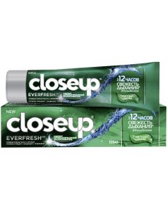 Buy CloseUp Everfresh Toothpaste Mint charge, with antibacterial rinse, 100 ml | Florida Online Pharmacy | https://florida.buy-pharm.com