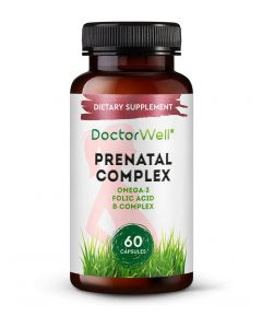 Buy DoctorWell Vitamins for pregnant and lactating women with Omega-3 and folic acid Prenatal Complex, 60 pcs | Florida Online Pharmacy | https://florida.buy-pharm.com