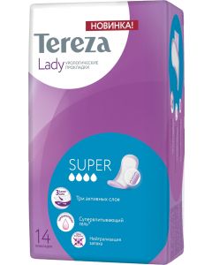 Buy Urological pads TerezaLady Super, 14 pcs | Florida Online Pharmacy | https://florida.buy-pharm.com