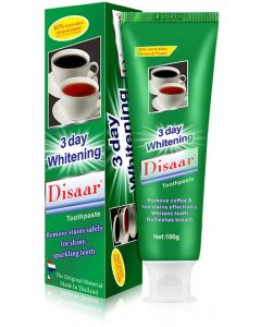 Buy Disasit Whaar Whitening coffee paste for effective removal of plaque 100 g | Florida Online Pharmacy | https://florida.buy-pharm.com