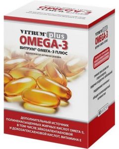 Buy Vitrum Omega-3 Plus capsules 1382Mg No. 60 (Bad) | Florida Online Pharmacy | https://florida.buy-pharm.com