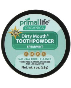 Buy Primal Life Organics, Tooth Powder, Sweet Mint, 1 oz (28 g) | Florida Online Pharmacy | https://florida.buy-pharm.com