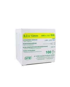 Buy Disposable sterile needle 0.30 x 13 mm ( 30G) SFM, Germany # 100 | Florida Online Pharmacy | https://florida.buy-pharm.com