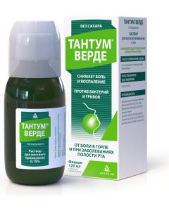 Buy Tantum verde solution for places. approx. 0.15% fl. 120ml | Florida Online Pharmacy | https://florida.buy-pharm.com