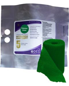 Buy Polymer bandage Intrarich IR-SC0052, semi-rigid (soft) Cast Soft, green, 12.5 cm x 3.6 m | Florida Online Pharmacy | https://florida.buy-pharm.com