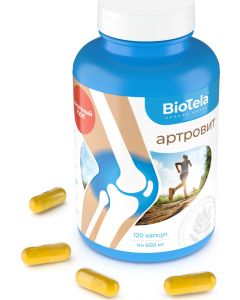 Buy BioTela Arthrovit, a five-component chondroprotector with curcumin, 120 capsules, a month course | Florida Online Pharmacy | https://florida.buy-pharm.com