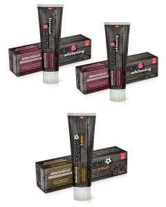 Buy Pearl toothpaste set professional: Black & Whitening , 100 ml, 2 pcs. and Black Tmin, 100 ml., 1 pc. | Florida Online Pharmacy | https://florida.buy-pharm.com