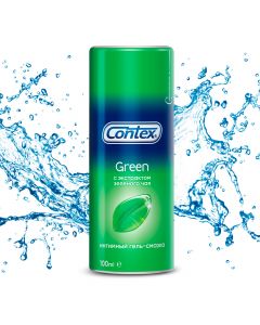 Buy Contex Green Intimate Lubricating Gel, with antioxidant, 100 ml | Florida Online Pharmacy | https://florida.buy-pharm.com