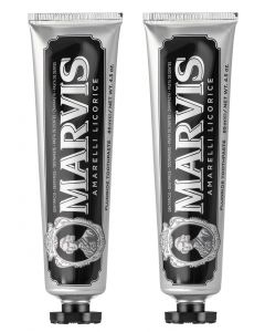 Buy Marvis Toothpaste Set Amarelli Licorice Amarelli Licorice, 2x85 ml, 2 pcs | Florida Online Pharmacy | https://florida.buy-pharm.com