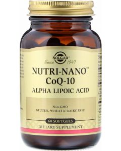 Buy olgar, Nutri-Nano CoQ-10 Alpha Lipoic Acid 'Nutricoenzyme Q-10 with alpha lipoic acid', 60 capsules | Florida Online Pharmacy | https://florida.buy-pharm.com