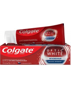 Buy Colgate Toothpaste 'Optic White, instant', whitening, 75 ml | Florida Online Pharmacy | https://florida.buy-pharm.com