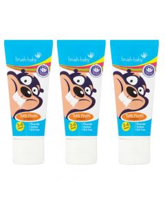 Buy Children's toothpaste set of three, multifruit, for children from 3 to 6 years old, no SLs | Florida Online Pharmacy | https://florida.buy-pharm.com