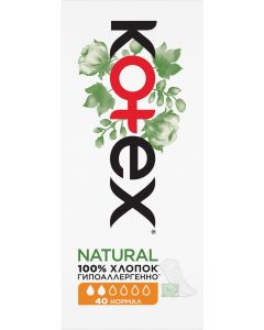 Buy Kotex Organic normal daily pads, 40 pcs | Florida Online Pharmacy | https://florida.buy-pharm.com