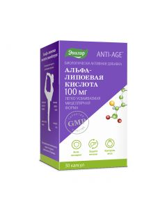 Buy Evalar Alpha lipoic acid 100 mg, capsules No. 30, 1.1 g | Florida Online Pharmacy | https://florida.buy-pharm.com
