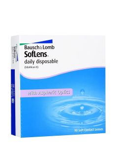 Buy Bausch + Lomb Soflens Daily Disposable Contact Lenses (90 Lenses) Daily, -1.75 / 14.20 / 8.6, Clear, 90 pcs. | Florida Online Pharmacy | https://florida.buy-pharm.com