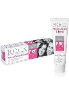 Buy ROCS Toothpaste Pro Young & White Enamel, 135 g | Florida Online Pharmacy | https://florida.buy-pharm.com