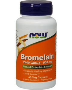 Buy Now Foods Bromelain 60 capsules, 500 mg (dietary supplement) | Florida Online Pharmacy | https://florida.buy-pharm.com