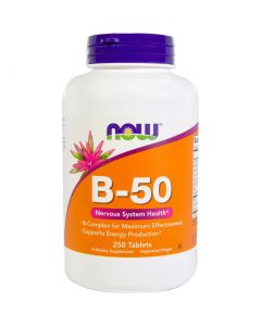Buy Vitamin complex for hair B-50 NOW, 250 tablets | Florida Online Pharmacy | https://florida.buy-pharm.com