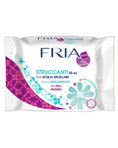 Buy Fria Make-up remover wipes with micellar water, 25 pcs / pack | Florida Online Pharmacy | https://florida.buy-pharm.com