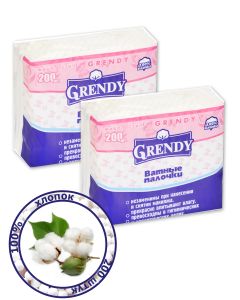 Buy Grendy cotton swabs 2 packs (pack) of 200 each  | Florida Online Pharmacy | https://florida.buy-pharm.com