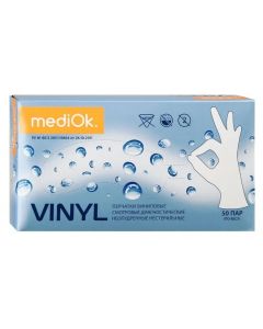 Buy Medical gloves mediOK, 50 pcs, s | Florida Online Pharmacy | https://florida.buy-pharm.com