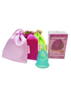 Buy Menstrual cup 'Atlas Premium', emerald M LilaCup 22 ml | Florida Online Pharmacy | https://florida.buy-pharm.com